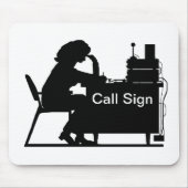 Mousepad kopiert Silhouette von Ham (Vorne)