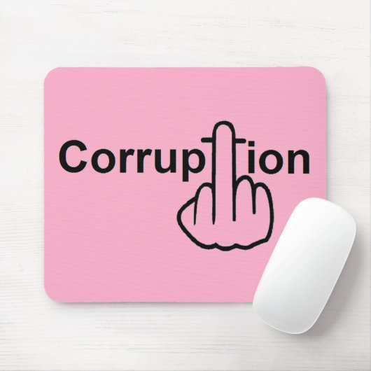Mousepad Korruption Ist zum Kotzen (Mit Mouse)