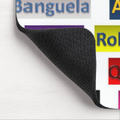 mousepad Kriegskünste capoeira Liebe (Ecke)