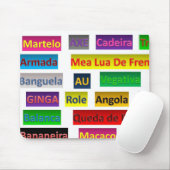 mousepad Kriegskünste capoeira Liebe (Mit Mouse)