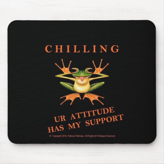 Mousepad - kühlend mit Haltung (Vorne)