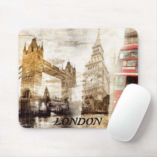 Mousepad Landschaft London (Mit Mouse)