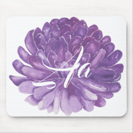 Mousepad "Lavender Blume/Wasserfarbskizze"