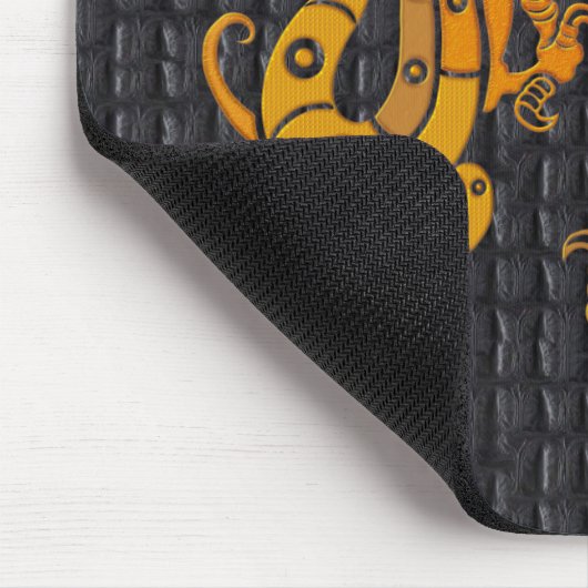 Mousepad Leather Gold Dragon (25-006) (Ecke)