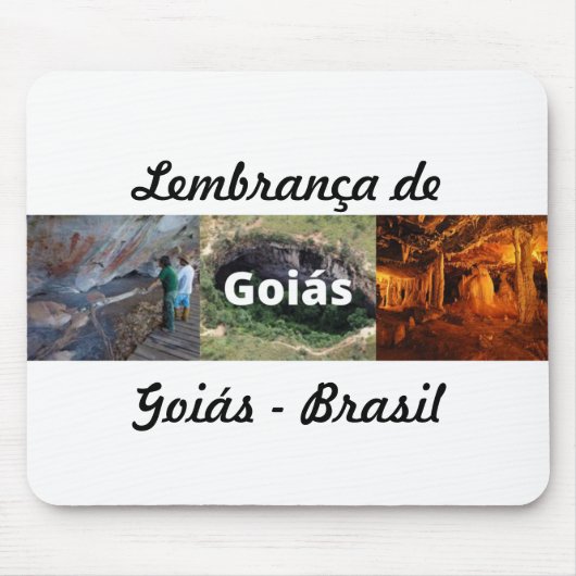 Mousepad lembrança de Goiás (Vorne)