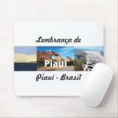Mousepad lembrança de Piauí - Brasil (Mit Mouse)