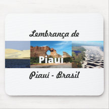 Mousepad lembrança de Piauí - Brasil