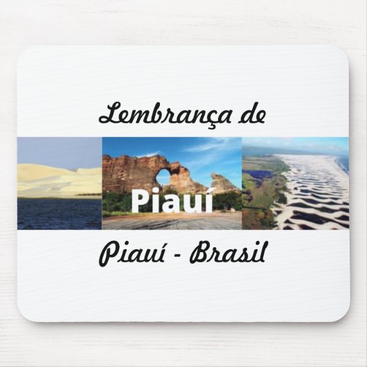 Mousepad lembrança de Piauí - Brasil (Vorne)