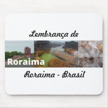 Mousepad lembrança de Roraima Brasil