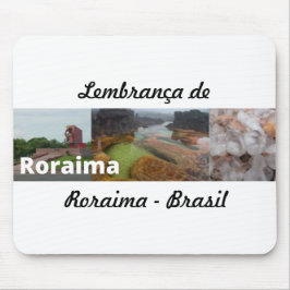 Mousepad lembrança de Roraima Brasil