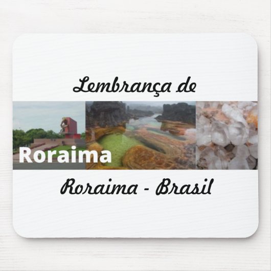 Mousepad lembrança de Roraima Brasil (Vorne)