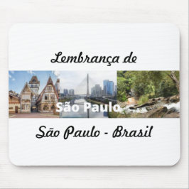 Mousepad lembrança de São Paulo Brasil