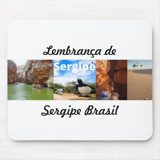 Mousepad lembrança de Sergipe Brasil (Vorne)