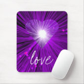 Mousepad "Liebe" lila (Mit Mouse)