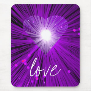 Mousepad "Liebe" lila