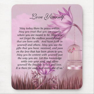 Mousepad Liebe Sie selbst