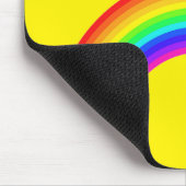 Mousepad Life ist ein Regenbogen (Ecke)