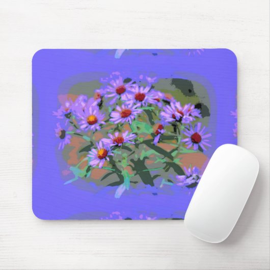 Mousepad lila asters (Mit Mouse)