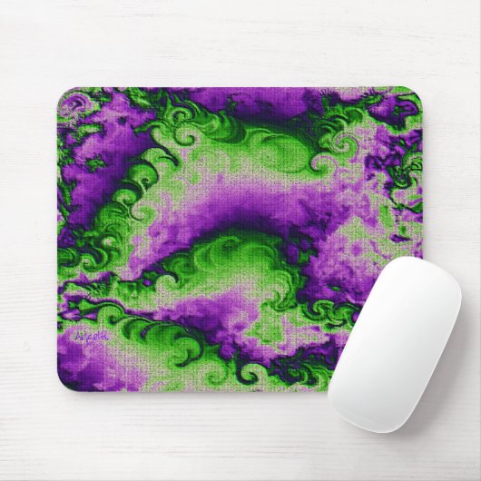 Mousepad lila Cabbage Curls (Mit Mouse)