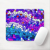 Mousepad Lila rosa Mosaikfliesen (Mit Mouse)