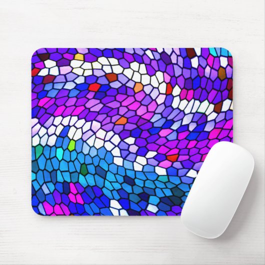 Mousepad Lila rosa Mosaikfliesen (Mit Mouse)
