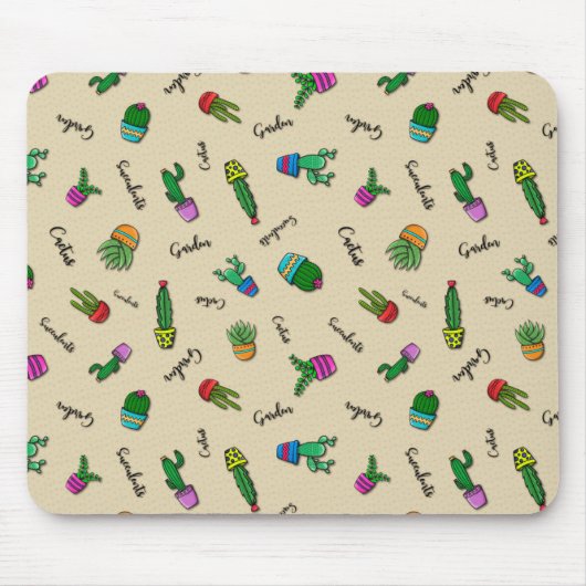 Mousepad Linha Cactus (Vorne)
