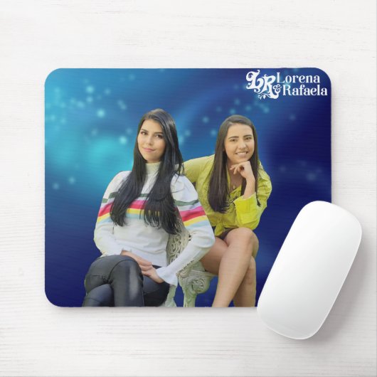 Mousepad Lorena e Rafaela Mod. 0002 (Mit Mouse)
