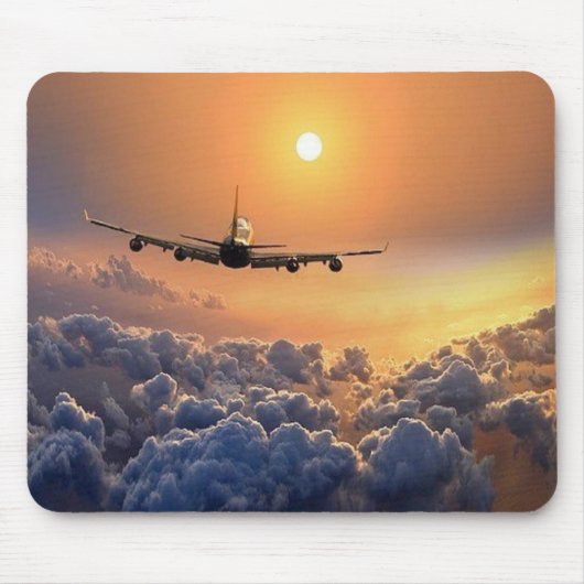MousePad - Luftfahrt mit Sonne (Vorne)