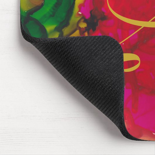 Mousepad "Magenta Blume" (Ecke)