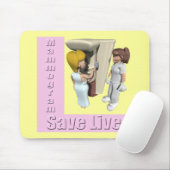 Mousepad - Mammogramm-Brustkrebs (Mit Mouse)