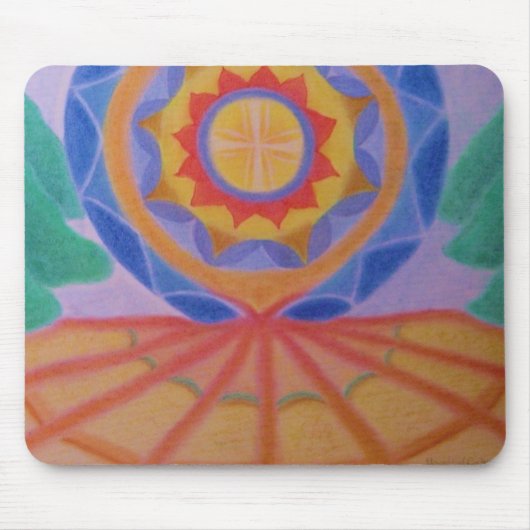 MOUSEPAD, MANDALA MOUSEPAD (Vorne)