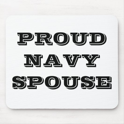 Mousepad-Marinefrau Mousepad (Vorne)