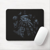 Mousepad Masonic Fantasy Blue (Mit Mouse)