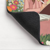 Mousepad Menina no Jardim (Ecke)