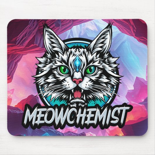 Mousepad (MEOWCHEMIST CRYSTAL) (Vorne)