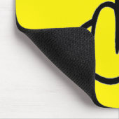 Mousepad Missbrauch ist schrecklich (Ecke)