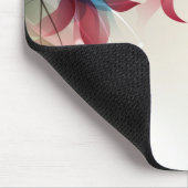 Mousepad mit abstraktem Blumenentwurf (Ecke)
