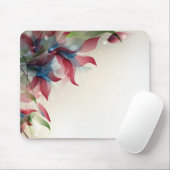 Mousepad mit abstraktem Blumenentwurf (Mit Mouse)