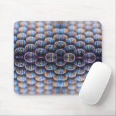 Mousepad mit Abstrakter Futuristischer Honigwabenb (Mit Mouse)