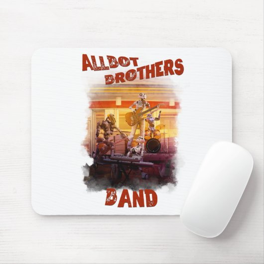 Mousepad mit Allbot Brothers Band aus BSR (Mit Mouse)