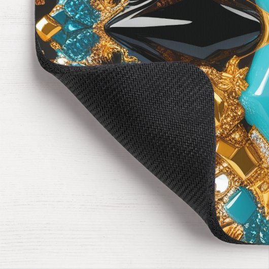 Mousepad mit Bahamas-Farbdesign (Ecke)