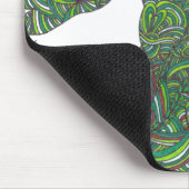 Mousepad mit Baum und Charakter 'hello (Ecke)