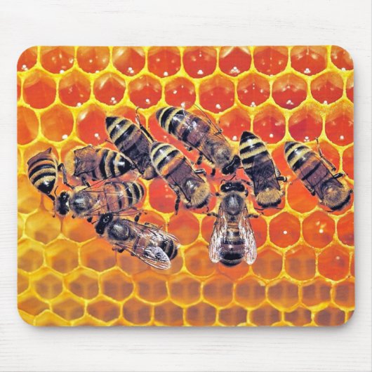 Mousepad mit Bienen (Vorne)