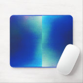 Mousepad mit blau-türkisfarbenem Design (Mit Mouse)