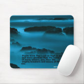 Mousepad mit blauen Gewässern (Mit Mouse)