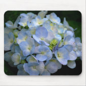 Mousepad mit blauen Hydrangea-Blumen (Vorne)