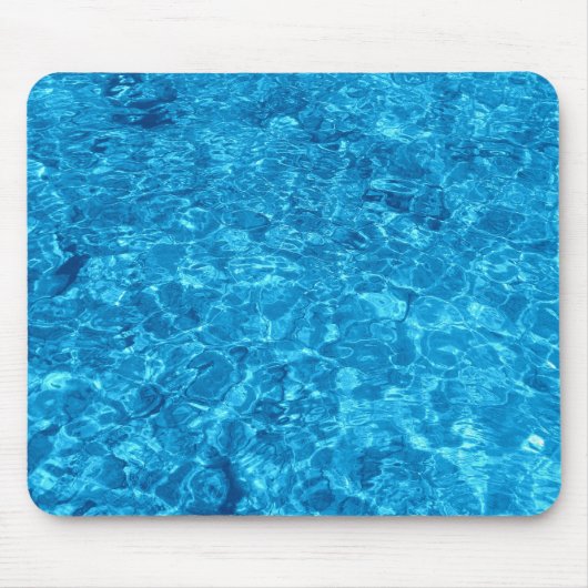 Mousepad mit blaues Wasser-Entwurf (Vorne)