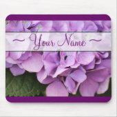 Mousepad ~ mit Blumen:: Personalisiert (Vorne)