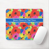 Mousepad mit Blütenmousepad (Mit Mouse)