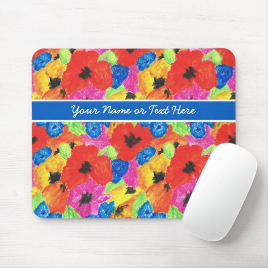 Mousepad mit Blütenmousepad (Mit Mouse)